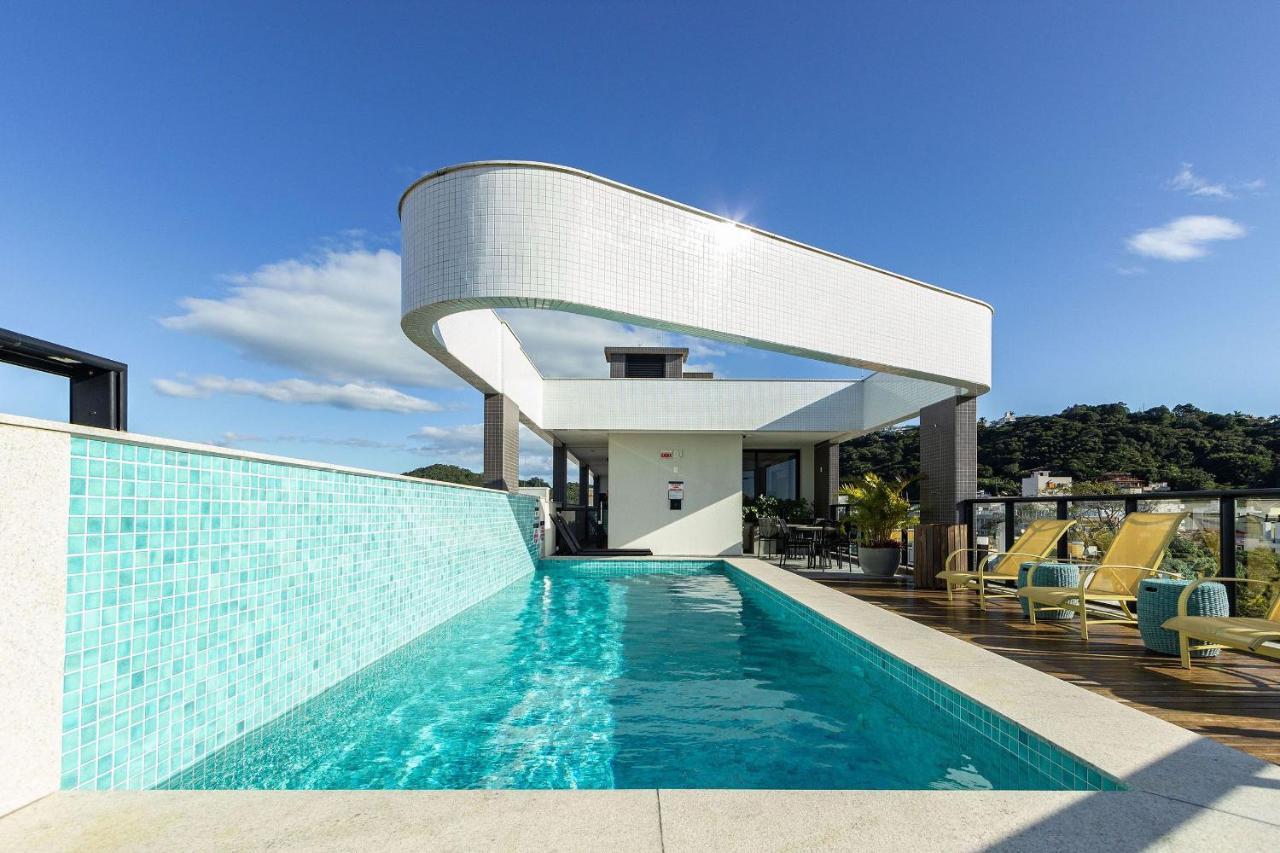 AION 205 - Apartamento a 50 metros da praia de Bombinhas - Piscina e Academia com Vista Panorâmica Extérieur photo