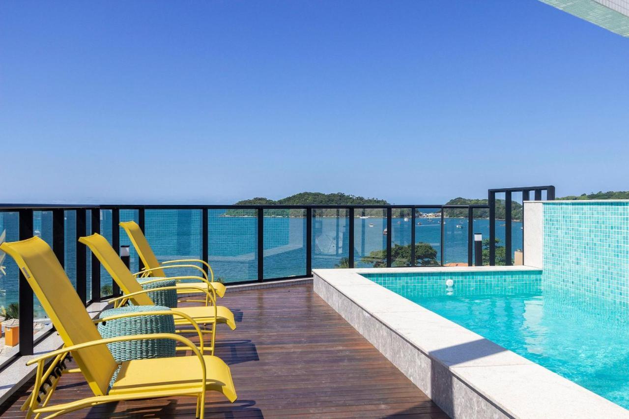 AION 205 - Apartamento a 50 metros da praia de Bombinhas - Piscina e Academia com Vista Panorâmica Extérieur photo