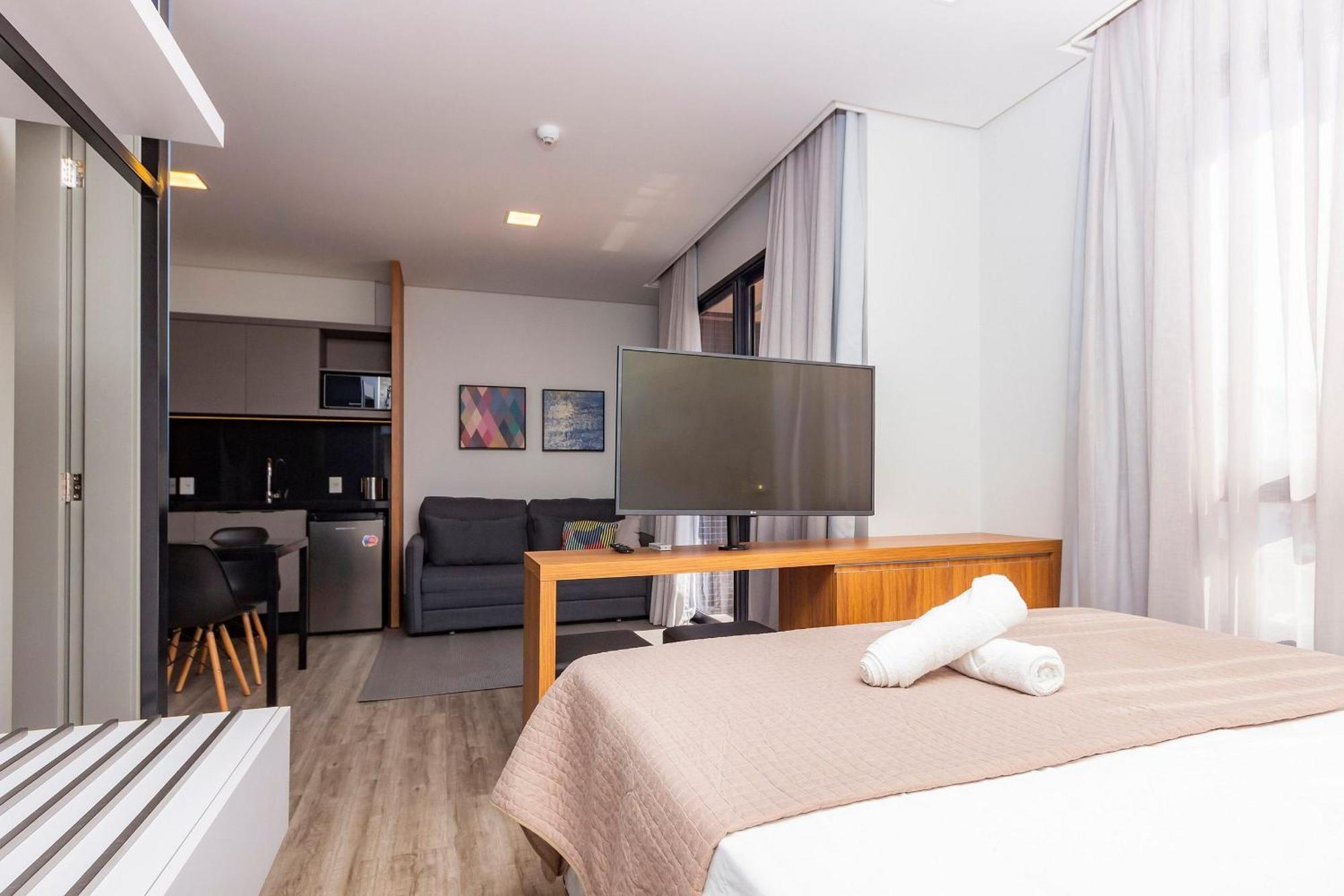 AION 205 - Apartamento a 50 metros da praia de Bombinhas - Piscina e Academia com Vista Panorâmica Extérieur photo