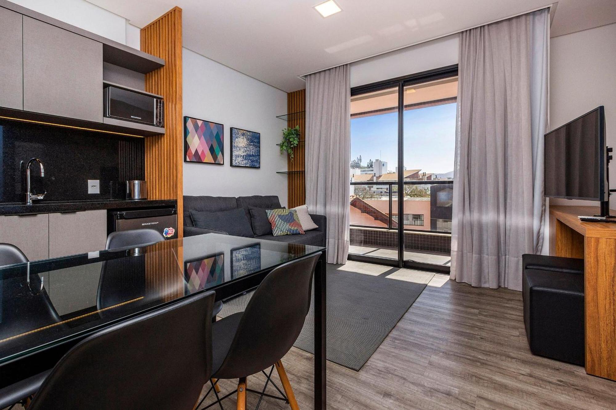 AION 205 - Apartamento a 50 metros da praia de Bombinhas - Piscina e Academia com Vista Panorâmica Extérieur photo